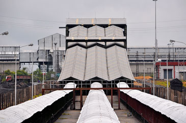 Dipka main Coal Handling Plant.