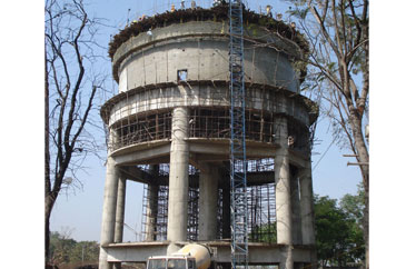 Coal Handling Plant with Rapid Loading Silo near Maheshpur.